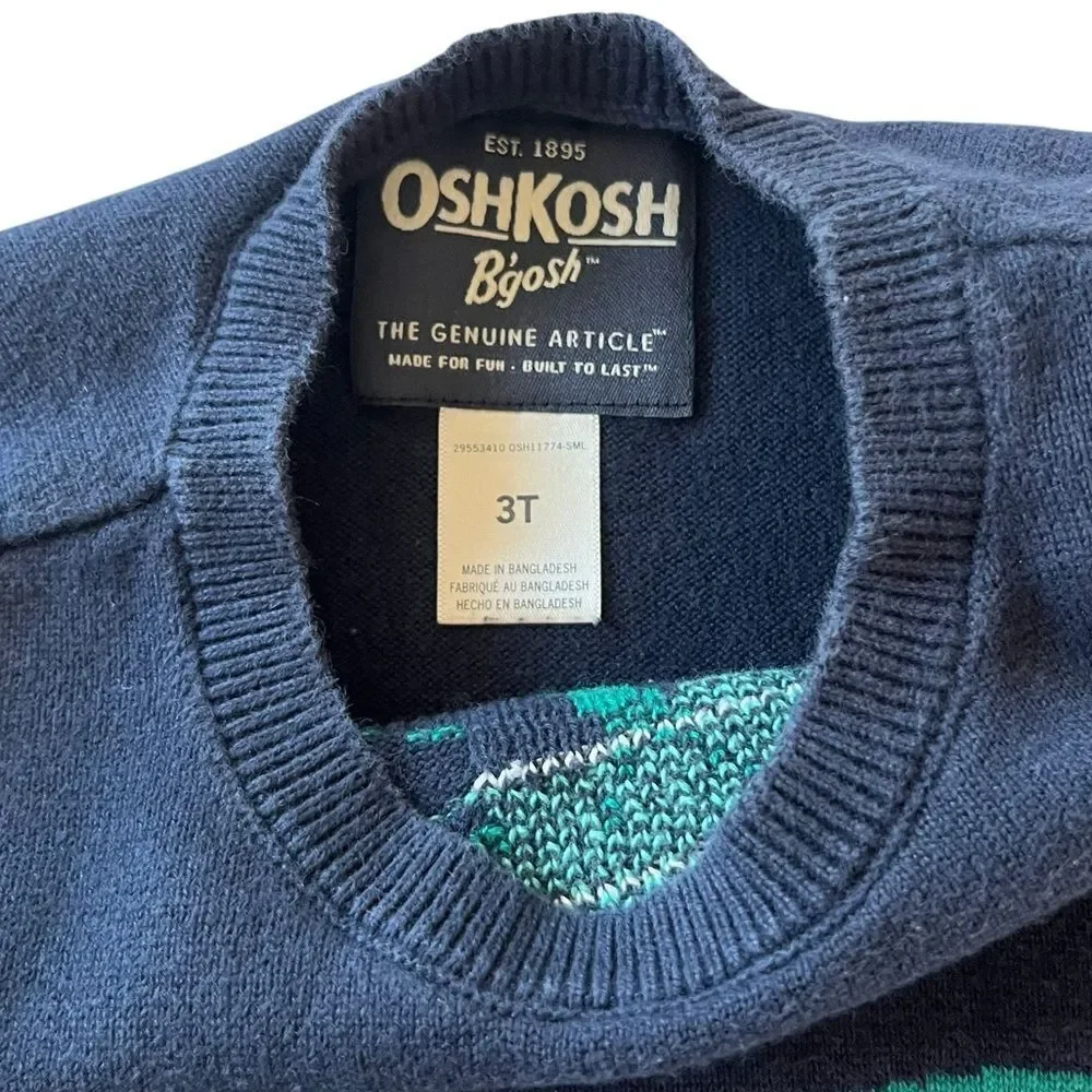 OshKosh B’gosh Dinosaur Print Sweater